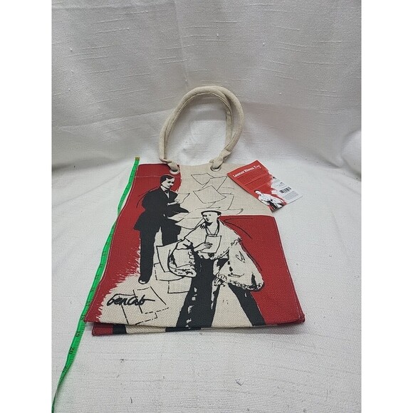 Leonor Rivera Weekend JUTE WEEKEND BAG Philippine History  (Bencab) - Picture 1 of 8